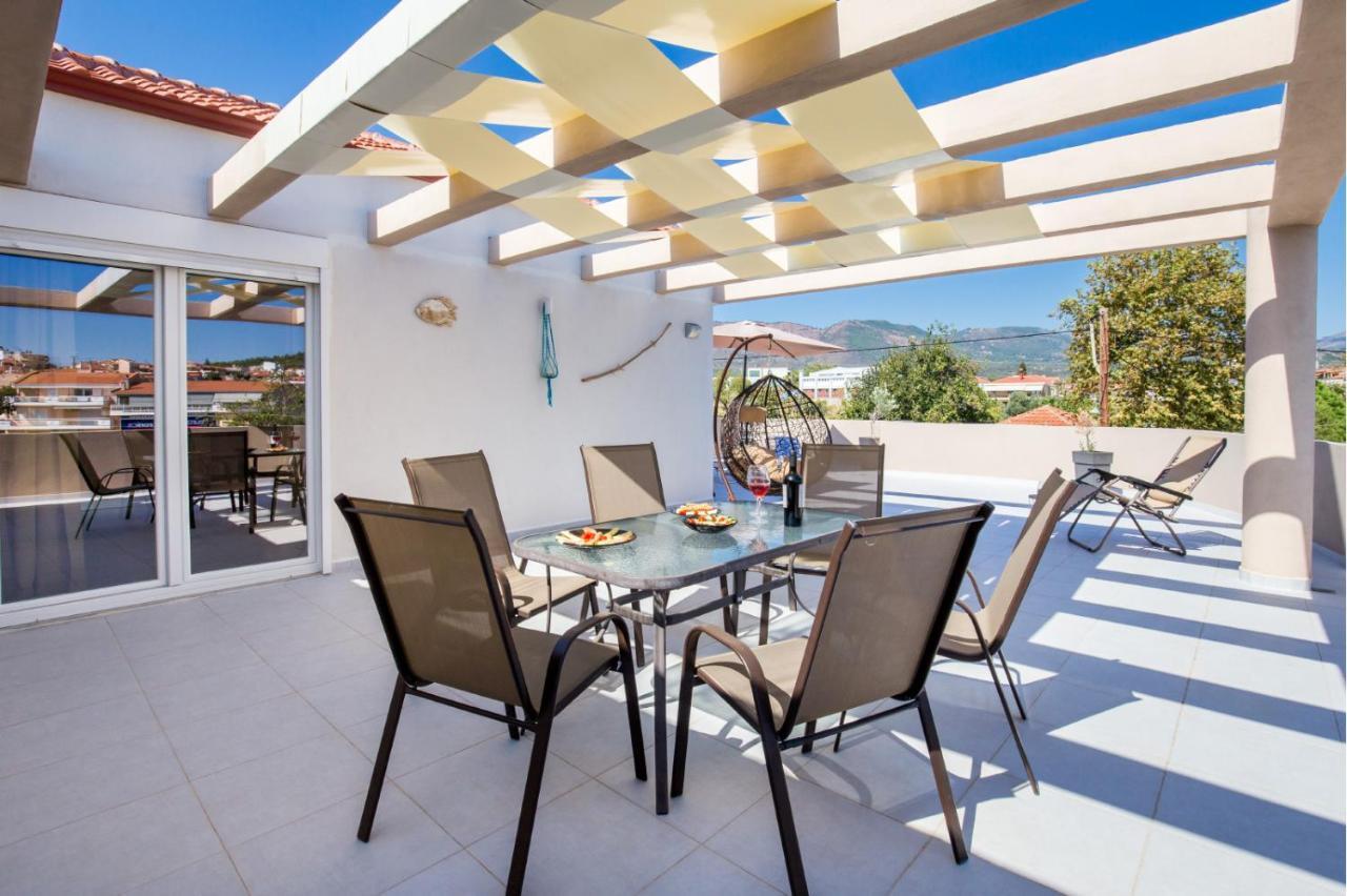 Iria'S Luxury Apartments Limenaria  Exterior foto